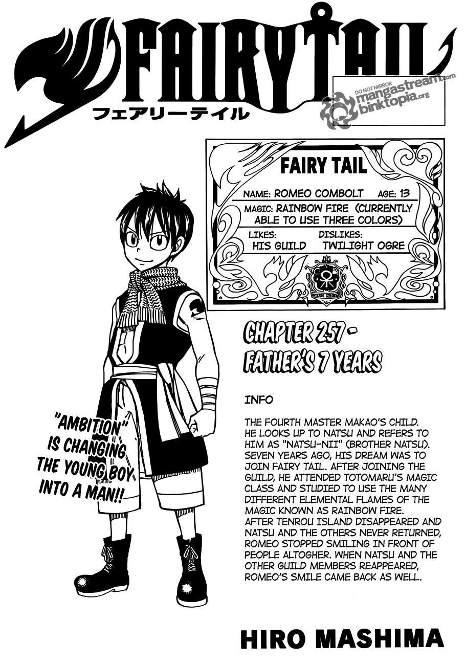 Fairy Tail Chapter 257 1